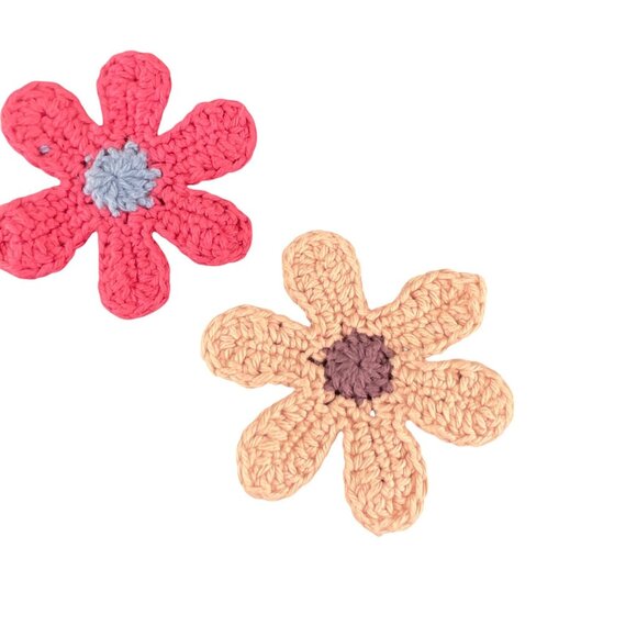 Arizona Jeans Girls Denim Jacket Size L Floral Embroidery Crochet Patchwork - Picture 11 of 11